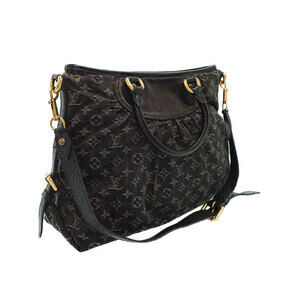 Louis Vuitton Neo Monogram Denim Bag Cabby